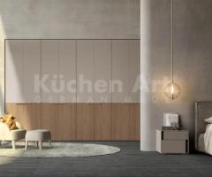 Armoire battante chic de dressing avec portes bicolore Personnalisable | Idéale pour votre chambre
