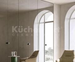 Dressing épuré avec armoire à Miroir Personnalisable | Optimisation d'Espace et Design Moderne - 5