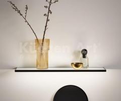 Cuisine Design en Chêne Noir avec Pierre Naturelle | Marbre Noir - 3