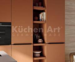 Cuisine Moderne Blanc Cristal et terracotta : L'Art de Vivre Méditerranéen