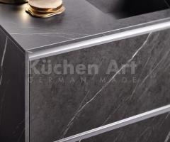 Cuisine AV 8000 GL Grafite Stone | Design exclusif & rangement vertical