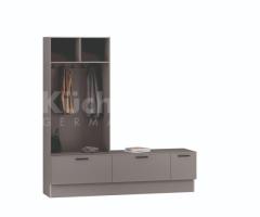 Dressing | Penderie contemporaine avec banc intégré – Design fonctionnel
