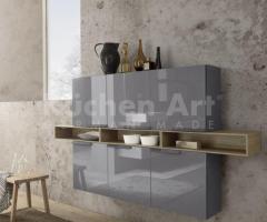 Salle de bains contemporaine avec meubles suspendus – Design épuré et naturel - 4