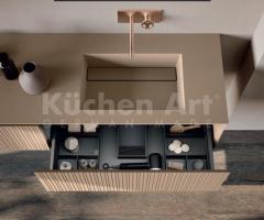 Salle de bains aspect bois naturel & lignes verticales – Sérénité contemporaine