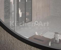 Salle de bains double vasque & vitrines lumineuses | Design contemporain et connecté - 10